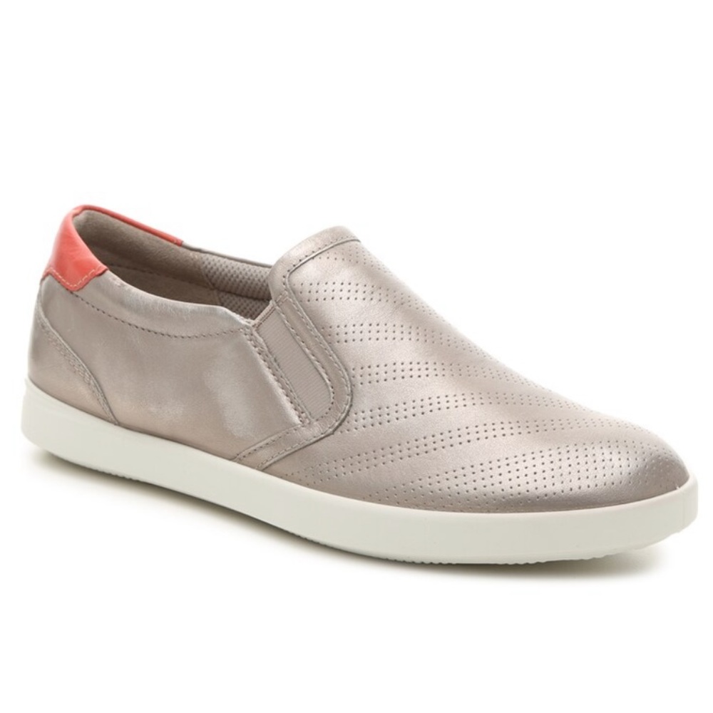 Ecco Women's Metallic Slip-On Loafers